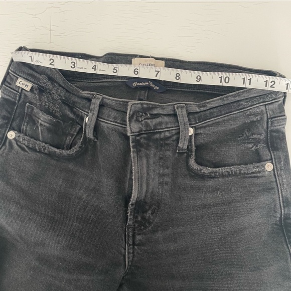 Citizens of Humanity Charlotte High Rise Straight Jeans women size 24 - Picture 4 of 9